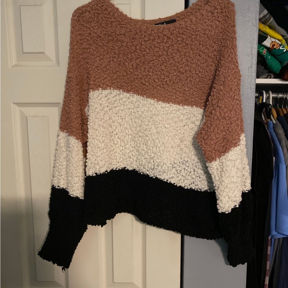 Lulus colorblock sweater